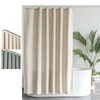 Fabric linen style space separation 180x200cm bathroom shower curtain 180x200cm/deep gray