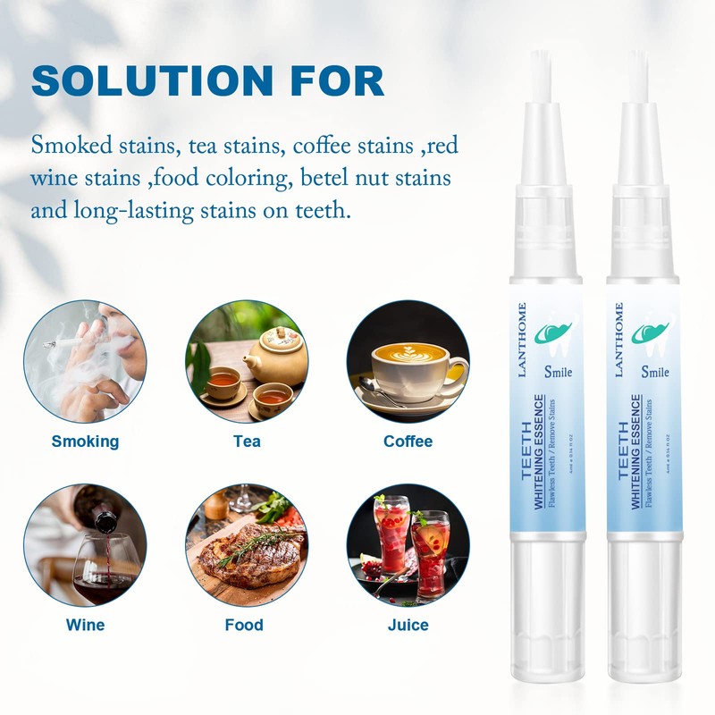 Teeth Whitening Essence Pen - Reduces Teeth Stains and Yellowing,