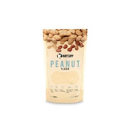 BuffSupp, Premium Peanut Flour, Light Roast, 500g, (17.63oz)