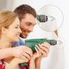 2 PCS Keyless Drill Chuck Adapter, Drill Chuck for Impact