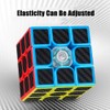 AMGRBCUBO Speed Cube 3x3 with Carbon Fiber Sticker Smooth Magic
