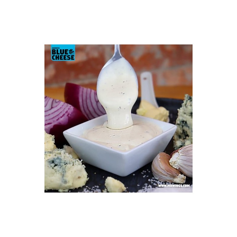 Mr. Wings Aderezo Blue Cheese 414 ml – Cremoso, Sabor