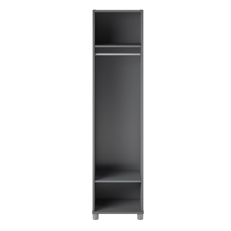 Systembuild Evolution Camberly 18" Mudroom Cabinet, Graphite Gray