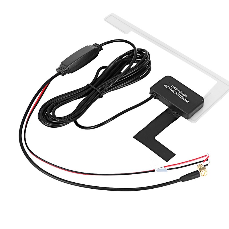 Car 3Meters Wire 20db Digital Radio Patch Concealed Antenna Adhesive