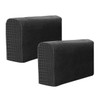 FUNOMOCYA 2sets Lounge Couch Armrest Covers Elastic Sofa Couch Armrest