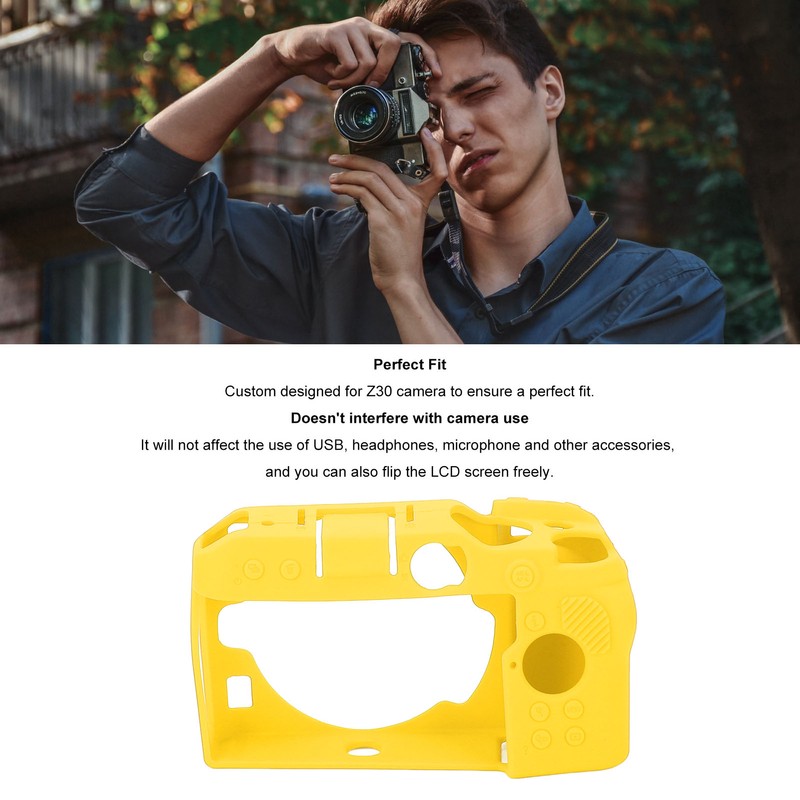 Camera Case Drop Proof Anti Scratch Soft Silicone Camera Protective