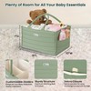 NECIZON Baby Diaper Caddy Organizer, Stylish Storage Basket for Newborn