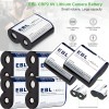 EBL CR-P2 6-Volt Lithium Batteries CRP2 DL223A EL223A Photo Power