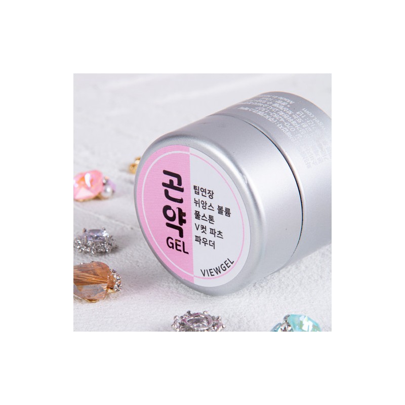Buzel Viewel Konjac Gel Stone Parts Fixing Tip Extension 10g