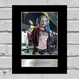 Margot Robbie Signed Mounted Photo Display Suicide Squad