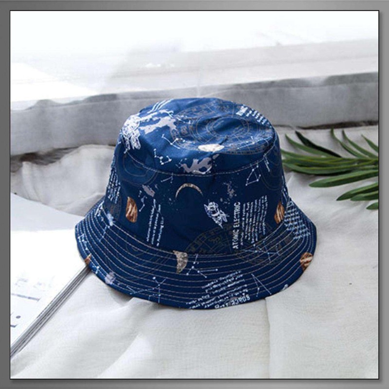 Buzz Selection CAQ104 Bucket Hat, Hat, Universe Night Sky Design,