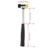 Leather Hand Tool Rubber Hammer Leather Hammer Removable Double Head