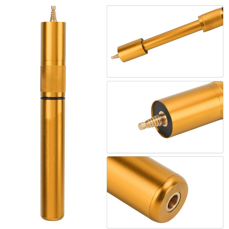 9 Inch Billards Cue Lengthening Extender Telescopic Aluminum Alloy Pool