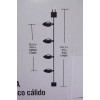 Home Accents Valentine 24 Red White LED C9 Xmas Lights