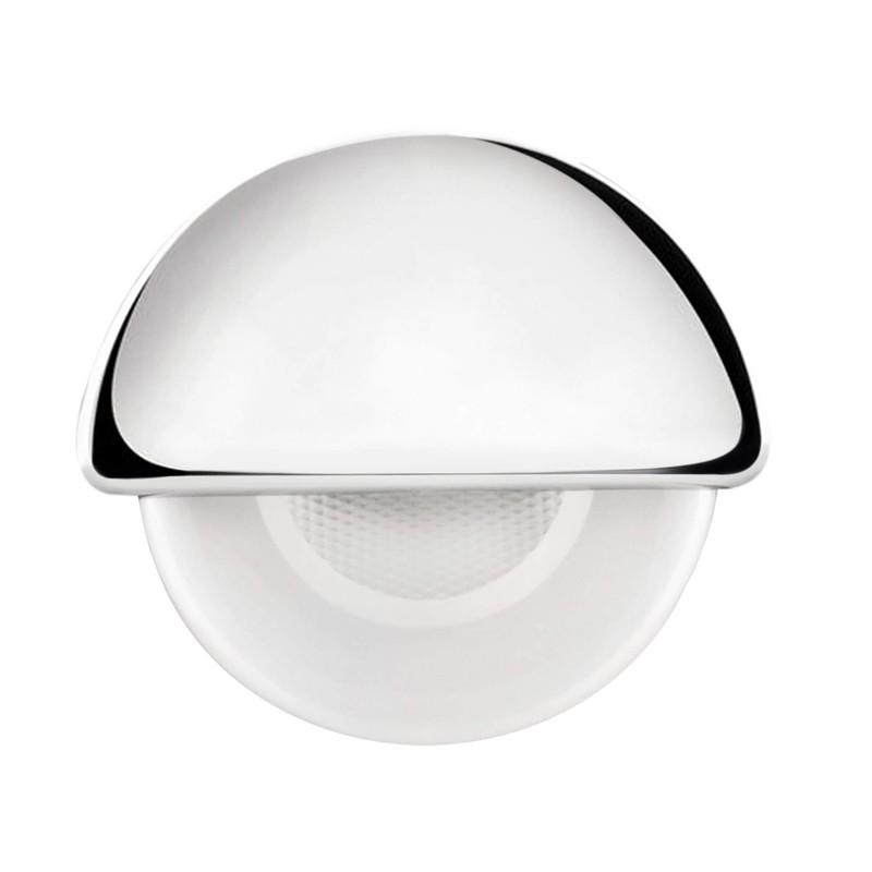 RecPro 12V LED Recessed Courtesy Boat Light | Half Moon
