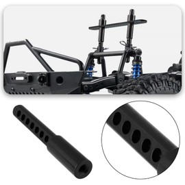 SING F LTD 1 Set RC Car Body Post Mounts Front Rear Shell Column Compatible with AXIAL 1/10 SCX10 90046 90047 RC Car, Black