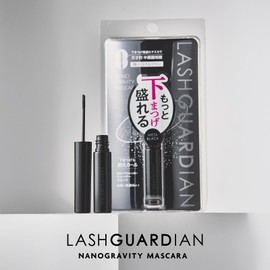 Rush Guardian Nano Gravity Mascara, 01 Meta-Black, 0.1 oz (3.6 g), Lower Eyelash Mascara, Medium Face Reduction, Curl Keep, Waterproof, Off Hot Water + Face Wash