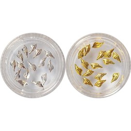 Nail Ssen Nail Art Nail Stone Parts Metal Parts Dark Brown 2 / 네일쎈 네일아트 네일스톤파츠 메탈파츠 고동 2