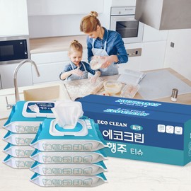 Eco-green dishcloth tissue 1x8 (sold in boxes)/pulled dishcloth/dishcloth / 에코그린 행주티슈 1x8(박스단위판매)/뽑아쓰는 행주/행주