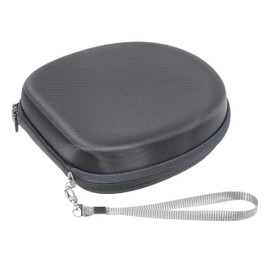 WGear Headset Case for VXI BlueParrott B550-XT, B450-XT, B450-XT -204010-C, B350-XT, B250-XTS, C400-XT, Mesh Pocket Cable, Amplifier and Other Accessories, Detachable Wrist Strap (Gray), compact Size