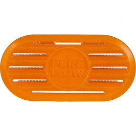 Pureflow Cabin Filter Air Freshener with Odor Eliminator – Fits on Most Car, Truck, and SUV Cabin Air Filters - Tropical Peach (1 Pack)