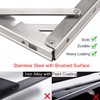 YUMORE Folding Shelf Brackets 8", Max Load: 300lb Heavy Duty