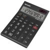 Sharp EL-125TWH Office Desktop Calculator - Black/White