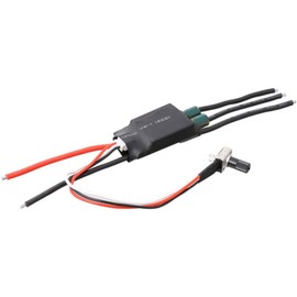Fesjoy 3 Phase Brushless ESC,DC 7-24V 200W BLDC trifásico sin escobillas ESC Motor Driver Hallless DC Motor Drive Board Controlador de Velocidad regulador con potenciómetro