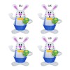 1.9M Easter Inflatable Bunny LED Lights Luminous Holiday Venue Decoration