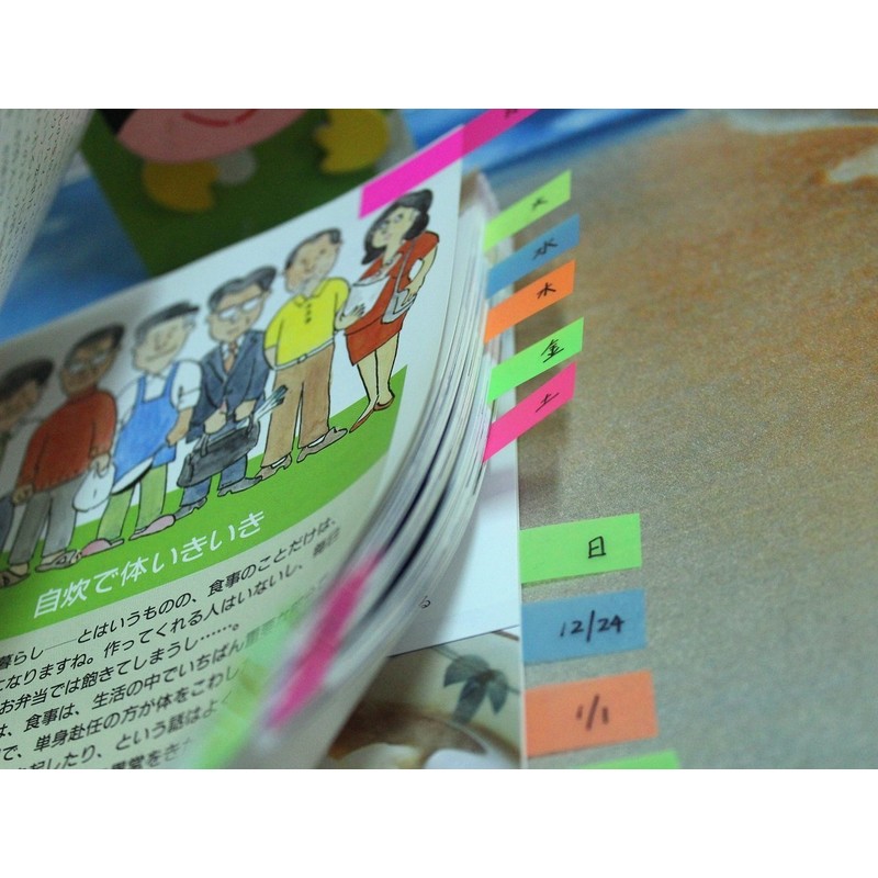 DUOFIRE Sticky Notes, Translucent, Cute, Ultra Fine Notes, Sticky Notes,