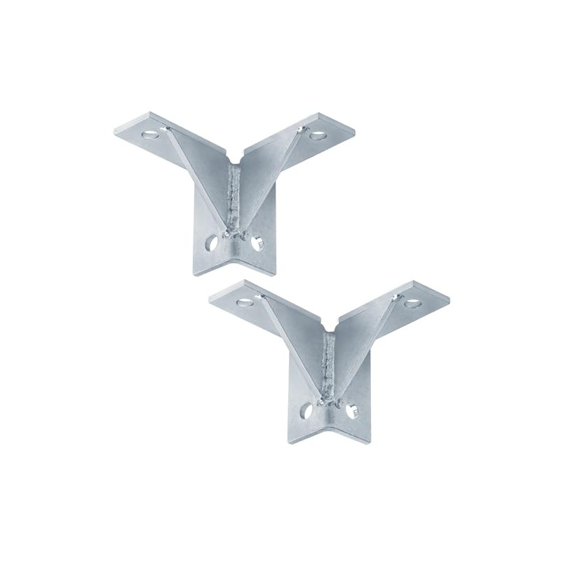 heneng 2 Pcs Wing Shaped Fitting for 1-5/8" Strut Channel,