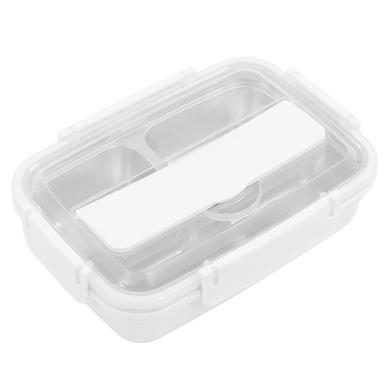 Lunch Box 4 Compartments 304 Stainless Steel Tableware Portable Lunch