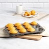 Goodful Nonstick Muffin Pan Set, Heavy Duty Carbon Steel with