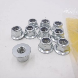 John Deere 10 Pack OEM John Deere M12 Hexagon Lock Nut 14M7401 for 5E-950