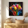 Gradient Tulips 1000 Piece Puzzle for Adults, PICKFORU Coloful Flowers
