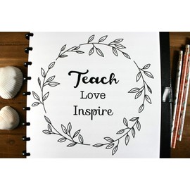 Teacher Planner Kit for 11-Disc Big Happy Planner, Fits with Create 365 Big Happy Planner, Big Teacher Planner (Planner Sold Separately), Big Classroom Checklists