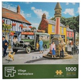 New Sealed Corner Piece Puzzles Jigsaw 1000 Pieces Premium Quality - Recall of the Beautiful Days by Bao.uk5 Local UK Seller (Village Marketplace)