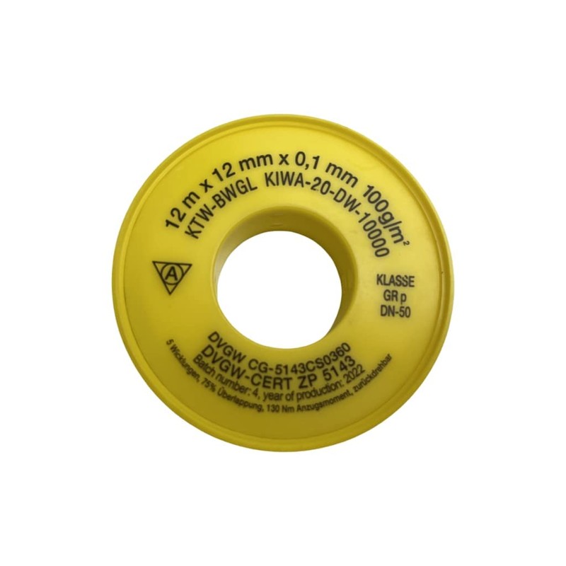 PTFE Thread Sealing Tape Roll (Teflon Tape) GRp for Coarse