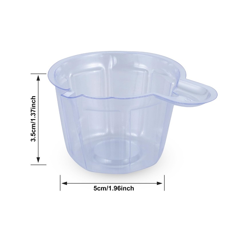 130 Pack Disposable Urine Cups, 40ml Thicken Plastic Urine Specimen