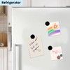 QOJOPU Fridge Magnets,10 Pack Strong Small Heavy Duty Magnets, Decorative