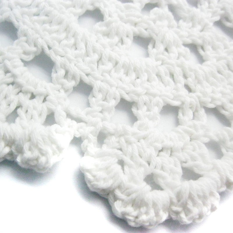 kilofly Handmade Crochet Round Cotton Lace Table Placemats Doilies Value