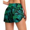 Blouty Women's Swim Board Shorts with Pockets High Waisted Tummy