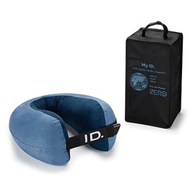 Volkswagen 11G084508 Neck Pillow Neck Roll Support Pillow Travel Pillow Neck Pillow with ID Logo Blue