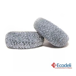 Ecodeli Kit De 100 Fibras Metálicas Grandes Para Lavado De Ollas