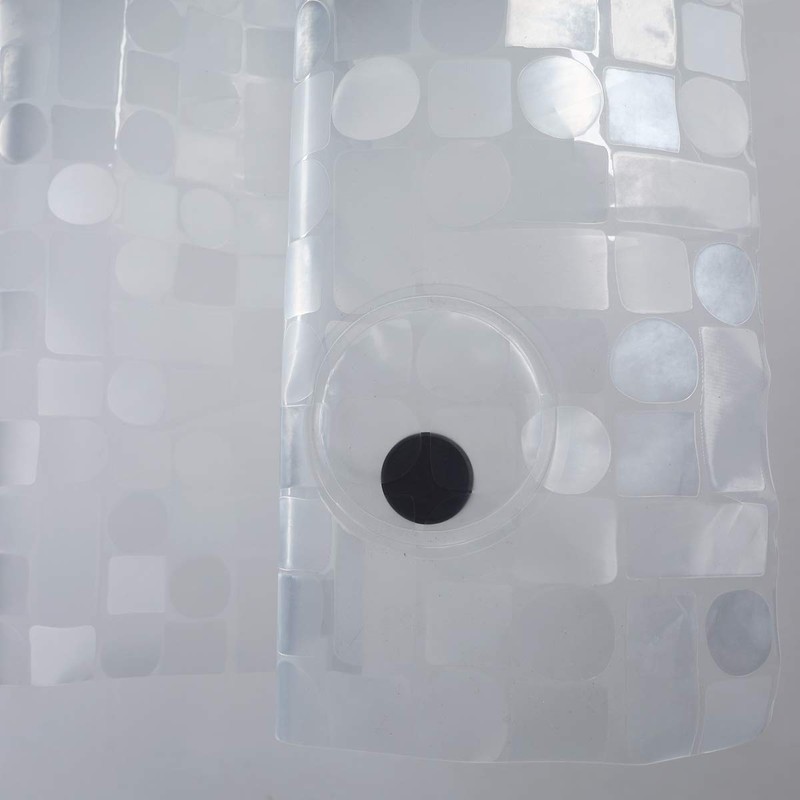 WellColor Shower Curtain Liner 72 x 78 Inch, 8G Thick