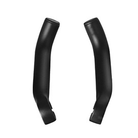 FIFTY-FIFTY Bicycle Handlebar Ends, Bar Ends Bicycle, Aluminium Alloy Handlebar End MTB (Black)