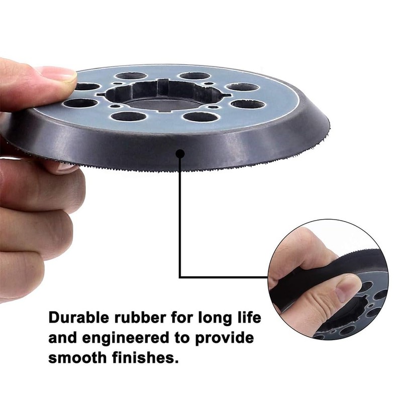 5 inch Sander Pad for De-walt, 4 Screw Holes 8