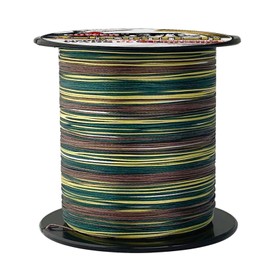 Ashconfish PE Line, Camouflage Green, Fishing System, 4 Braid, 32.8 ft (100 m), 200 M, 1000 M, Fishing Line, Camouflage Blue, Far Toss, High Strength, PE Line, High Sensitivity, High Specific Gravity,