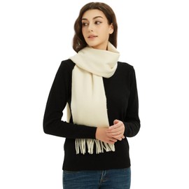 Novawo Wool Scarf Soft Warm Winter Scarves Wraps for Women and Unisex