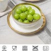 vicrays Ceramic Salad Bowls Set for Kitchen, Serving - 24